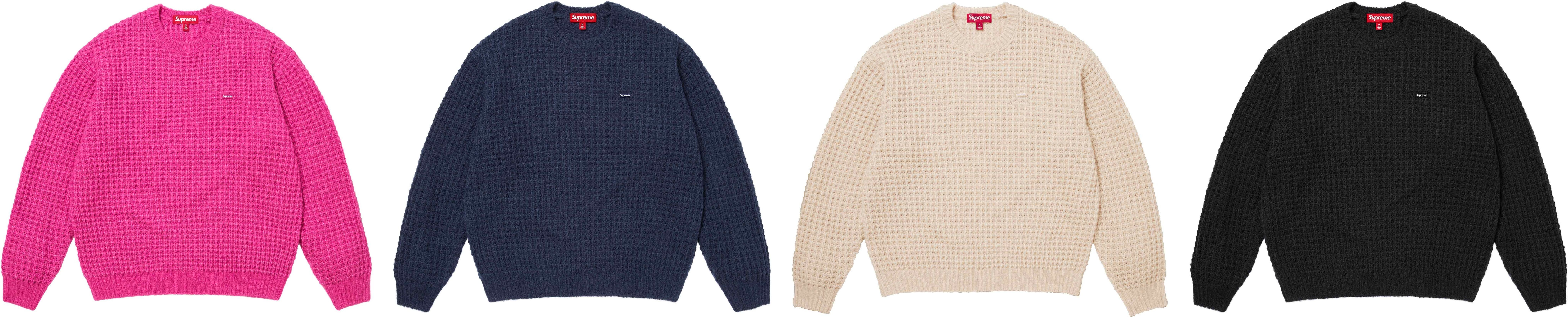 Small Box Waffle Sweater